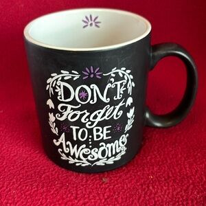Clay Art Large Coffee Mug “Don’t Forget To Be Awesome”